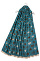 Polka Dot Reversible Wool Frayed Scarf