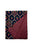 Traditional Tulip Print Wool Frayed Scarf