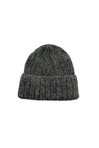 Cosy Plain Knitted Beanie Hat