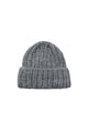 Cosy Plain Knitted Beanie Hat