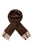 Plain Double Stitch Edge Wool Tassel Scarf