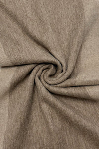 Plain Wool Tassel Scarf With Border