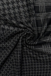 Paisley & Mix Print Patchwork Mens/Unisex Frayed Scarf