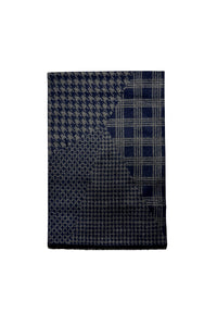 Paisley & Mix Print Patchwork Mens/Unisex Frayed Scarf
