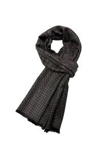 Paisley & Mix Print Patchwork Mens/Unisex Frayed Scarf