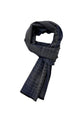 Grid Check Print Reversible Mens/Unisex Frayed Scarf