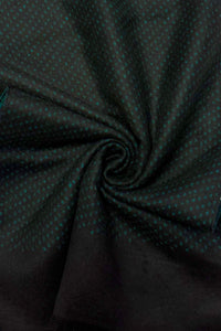 Pin Dot Print Reversible Mens/Unisex Frayed Scarf