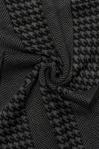 Plaid/Check Mix Style Print Mens/Unisex Wool Scarf