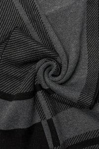 Plaid/Check Mix Style Print Mens/Unisex Wool Scarf
