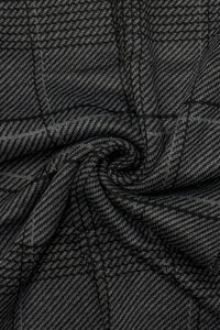Plaid/Check Mix Style Print Mens/Unisex Wool Scarf