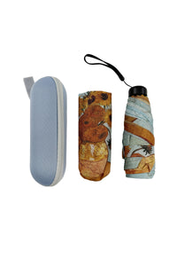 Van Gogh Sunflowers Umbrella with Travel Case (Mini)