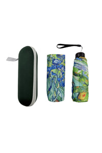 Van Gogh Irises Umbrella with Travel Case (Mini)