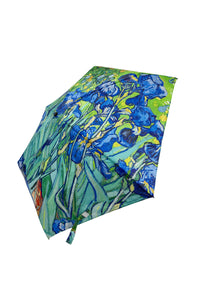 Van Gogh Irises Umbrella with Travel Case (Mini)