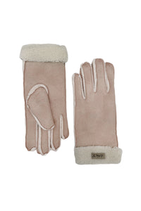 Faux Suede & Shearling Cosy Gloves