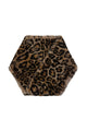 Luxe Faux Fur Leopard Print Twist Snood