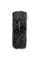 Faux Fur Buckle Pull Through Scarf