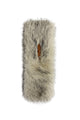 Faux Fur Buckle Pull Through Scarf