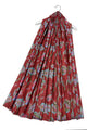 Paisley Floral & Butterfly Print Wool Frayed Scarf