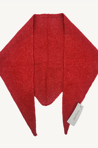 Plain Wool Triangle Scarf