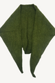 Plain Wool Triangle Scarf