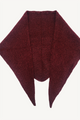 Plain Wool Triangle Scarf