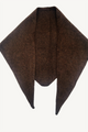 Plain Wool Triangle Scarf