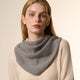 Plain Wool Triangle Scarf