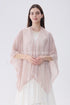 Patterned Crochet Plain Cape/Shawl
