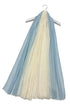 Plain Ombre and Foiled Speckle Frayed Scarf
