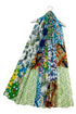 African Textile Patchwork Cotton Scarf