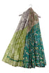 Mixed Paisley Block Print Silk Scarf