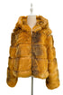 Cosy Tiered Faux Fur Hooded Jacket