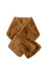 Plush Faux Fur Pull Through Scarf