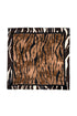 Border Tiger Stripe Soft-Touch Square Scarf