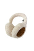 Foldable Faux Suede & Shearling Earmuffs