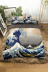 Hokusai Great Wave Japanese Duvet Cover Set