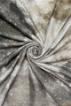 Watercolour Foiled Speckle Frayed Scarf
