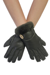 Handmade Soft Leather Gloves - Fashion Scarf World