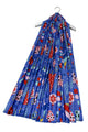 Scandi Style Christmas Tree Print Wool Frayed Scarf