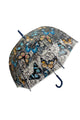 Butterfly Print Clear Umbrella Collection (Long)