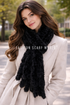 Wide Real Fur Scarf
