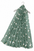 Goose & Mini Daisy Print Frayed Scarf