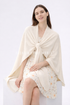 Plain Wool Pull Through Cape/Shawl