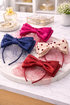 Clearance Fascinator Bow Headband with Net