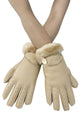 Handmade Soft Leather Gloves - Fashion Scarf World