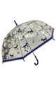 Cat Print Clear Umbrella Collection (Long)