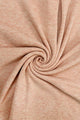 Plain Cuffed Diagonal Drape Wool Poncho