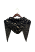 Classic Leopard Pattern Wool Triangle Scarf