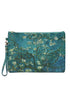 Van Gogh Almond Blossom Print - Clutch