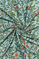 Vintage Floral Frayed Scarf